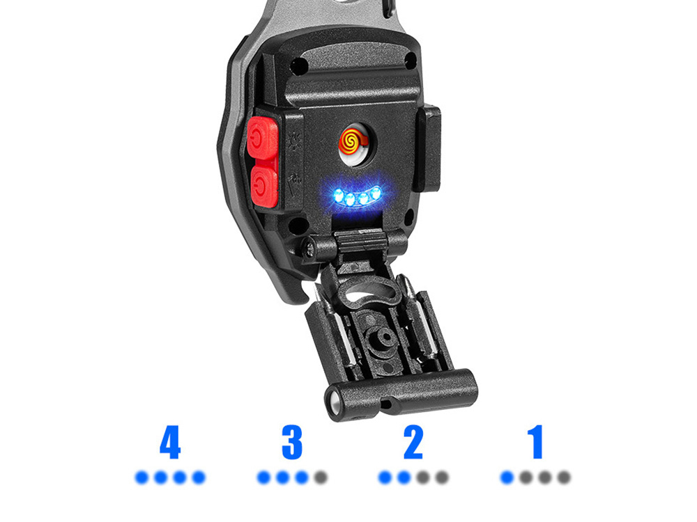 Led žibintuvėlis 8-in-1 su cob šviesa