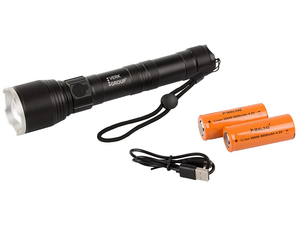 Bailong žibintuvėlis cree xhp160, ipx5
