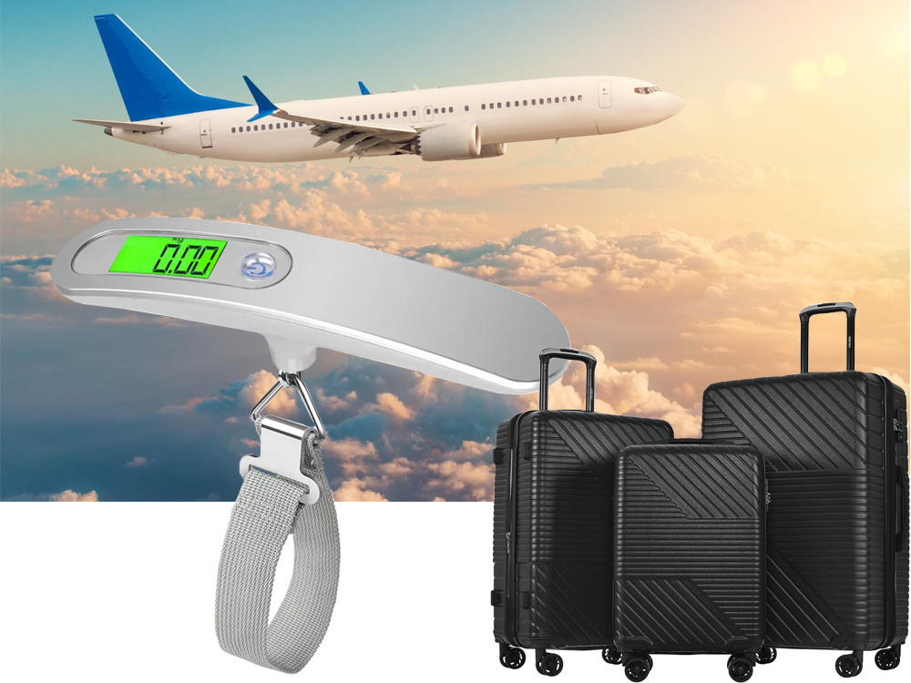 Bagažo svarstyklės 50kg su lcd ekranu 3