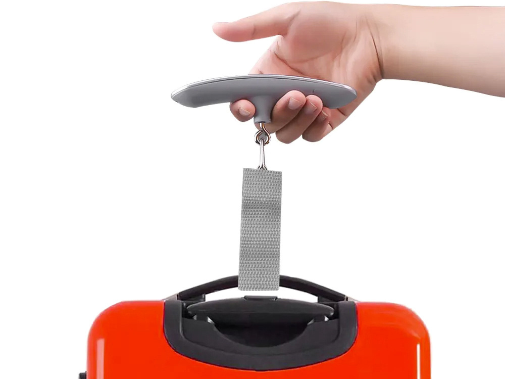 Bagažo svarstyklės 50kg su lcd ekranu