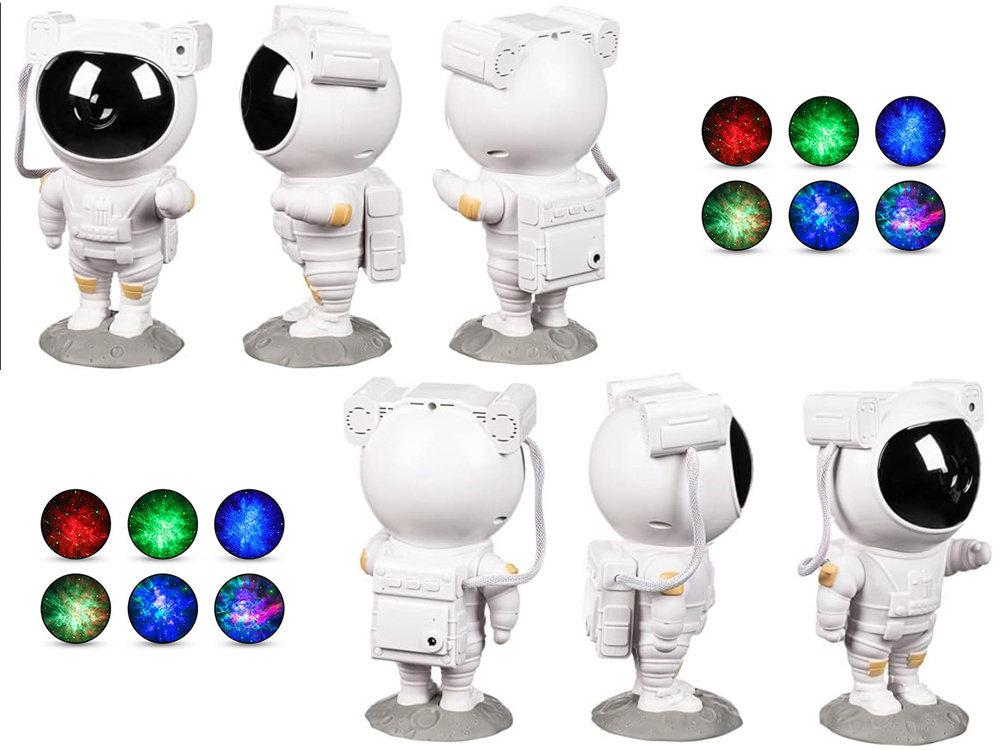 Žvaigždžių projektorius su astronautu, 23cm