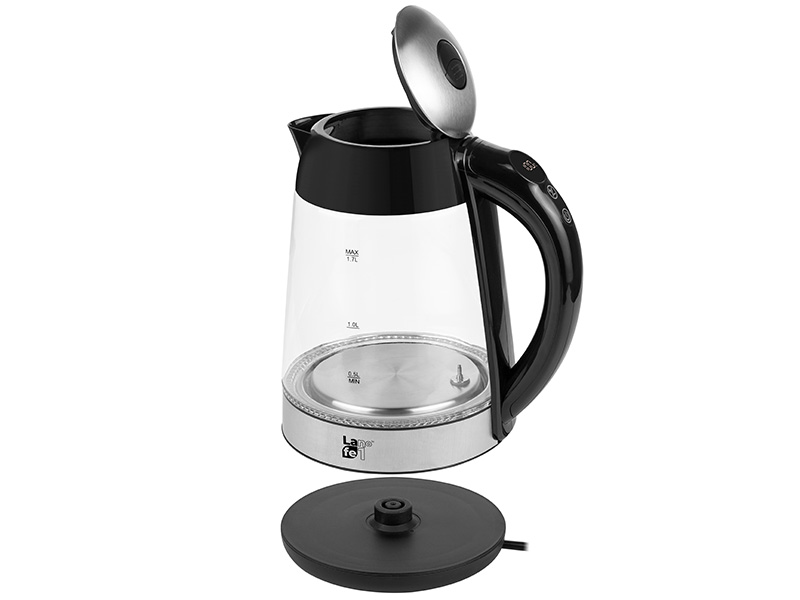 Lafe ceg015 elektrinis virdulys, 1,7 l, 2200 w, skaidrus
