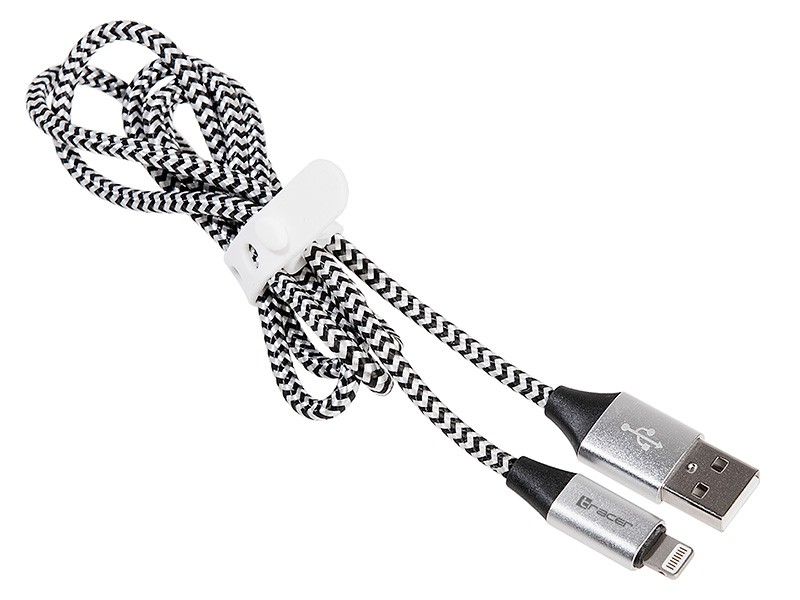 Maitinimo laidas Tracer Trakbk46268, Lighthing USB 2.0 A male, 1 m