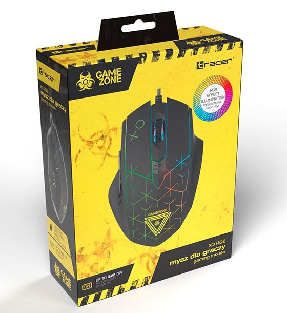 Laidinė pelė tracer gamezone xo, juoda