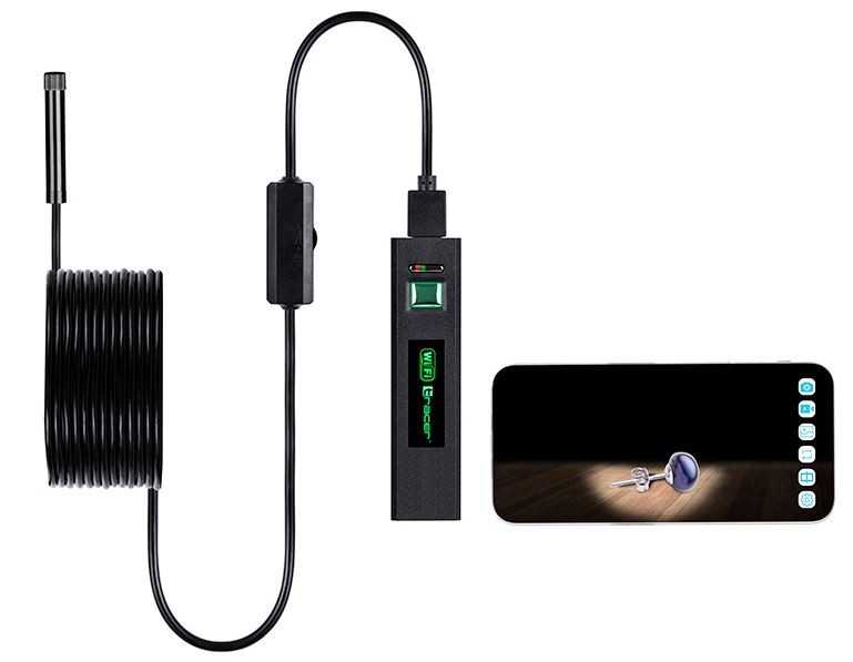 Vaizdo kamera Tracer 46629 HardWIre 5m/7mm USB (TRAKAM46629)