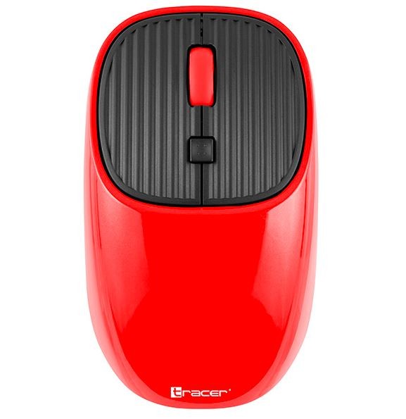 Belaidė pelė tracer wave rf, raudona
