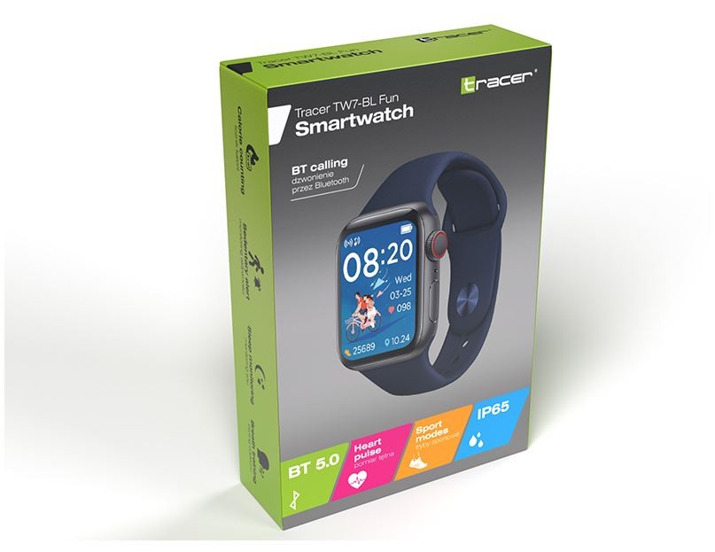 Išmanusis laikrodis Tracer 47134 TW7-BL Fun Blue