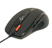 Žaidimų pelė a4 tech x-710bk, juoda