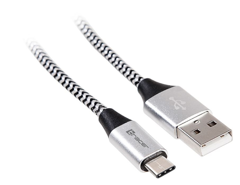 Audio laidas kabelis tracer trakbk46265, usb 2.0 - type-c, 1m