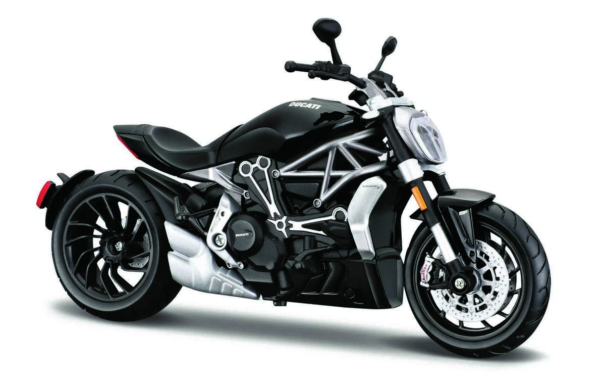 Motociklo modeliukas maisto ducati x diavel s, juodas 77830