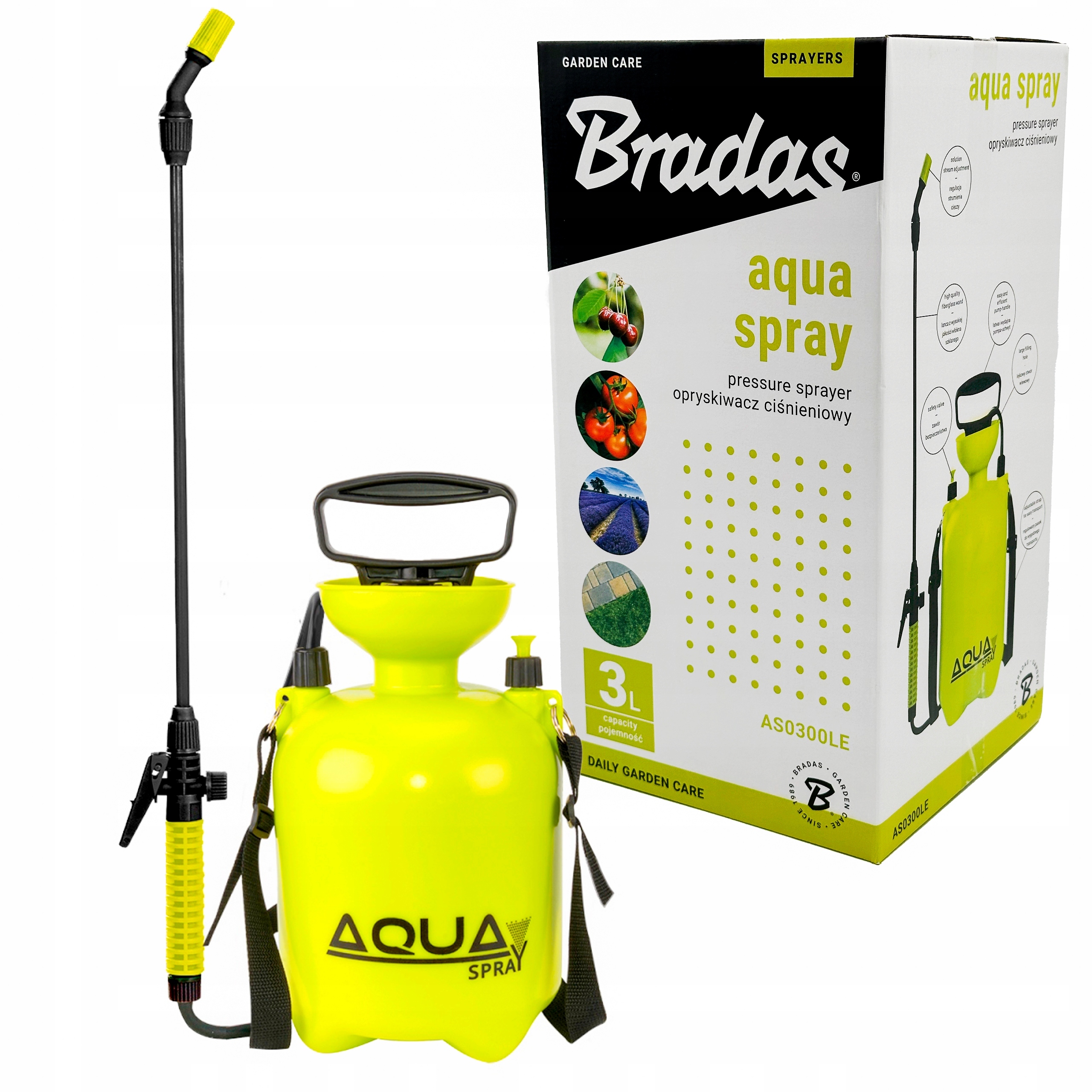 Slėginis purkštuvas aqua spray lime