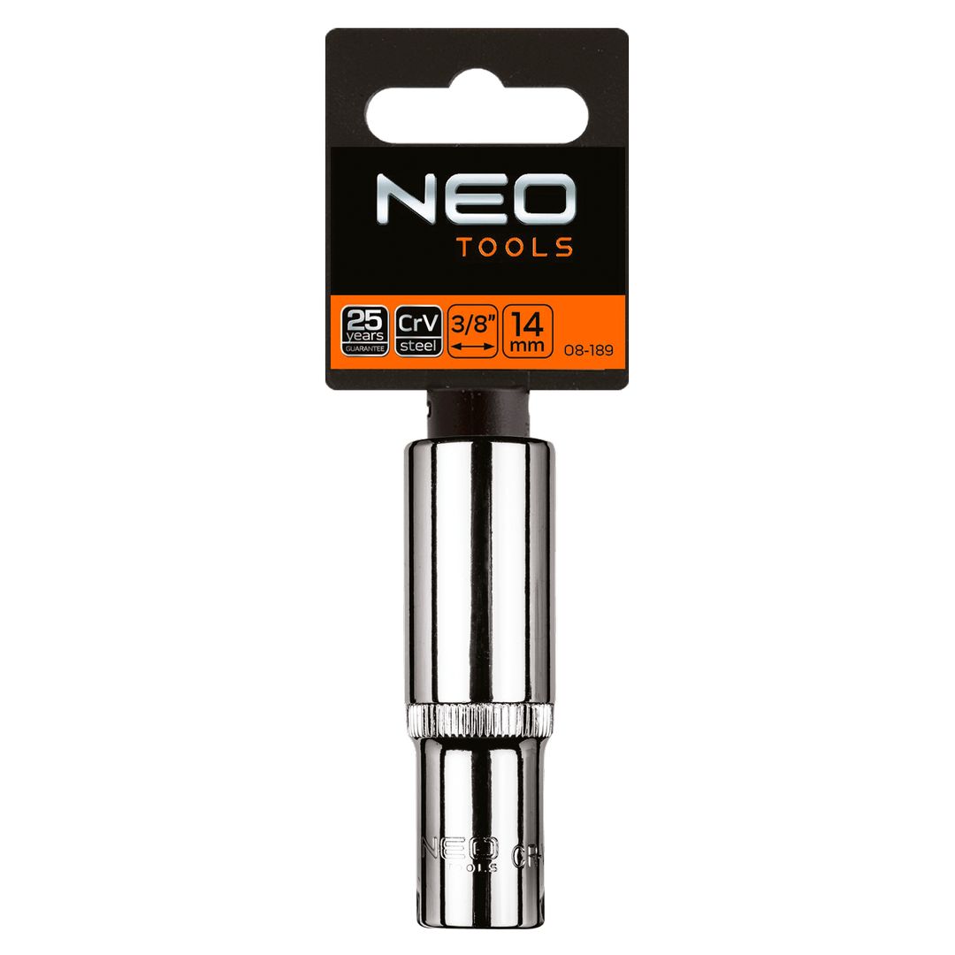 Šešiakampė galvutė neo 3/8