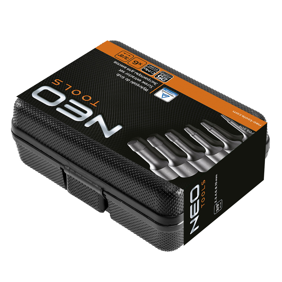 Varžtų rinkinys neo 09-605, 6 vnt.