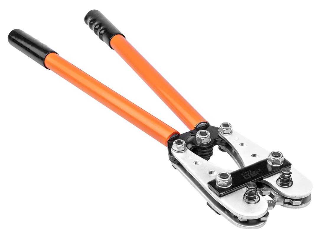 Gnybtų prispaudimo replės 10-120 mm² (8-4/0 awg), 610 mm