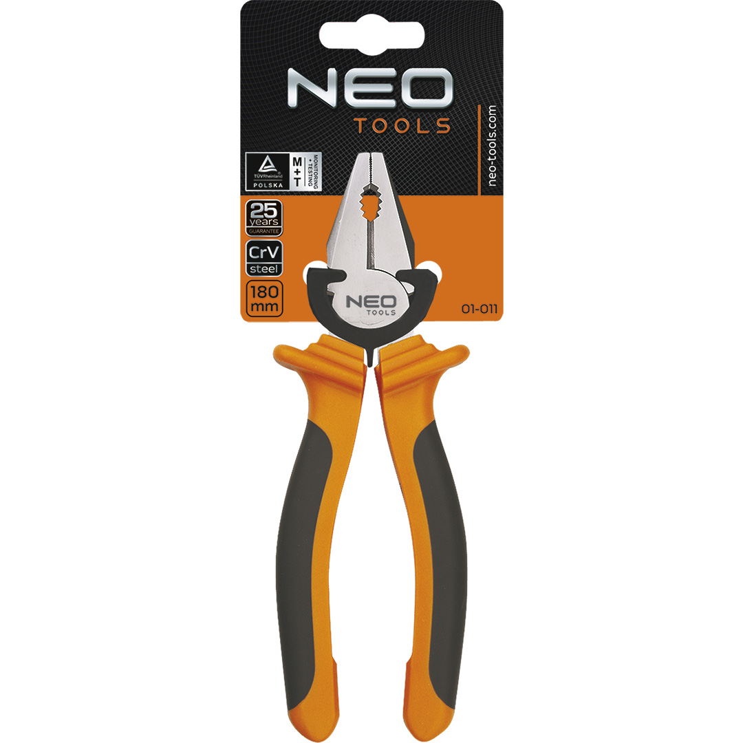 Universalios replės neo tools 01-011, 180 mm