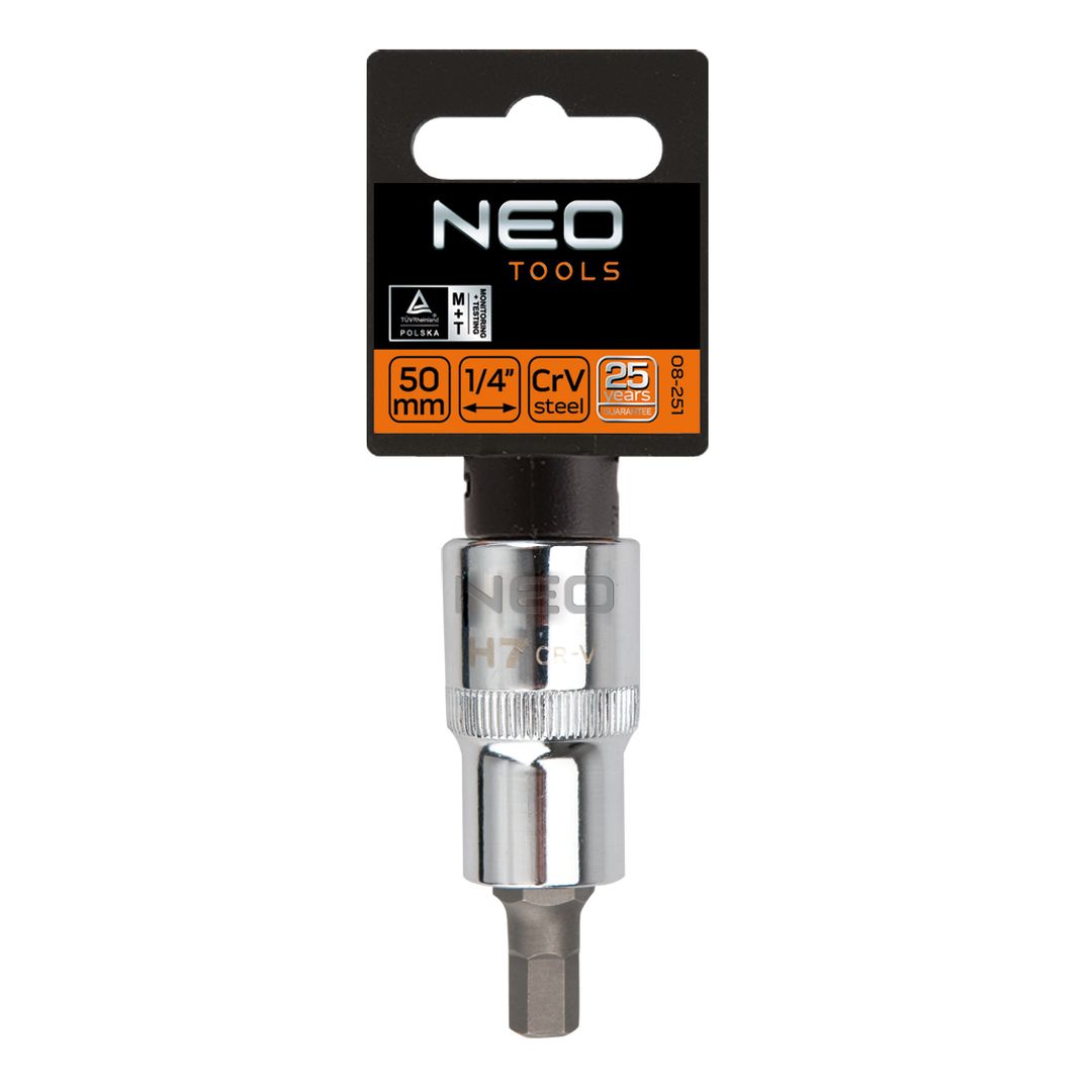 Prailginta sukimo galvutė neo hex 1/2