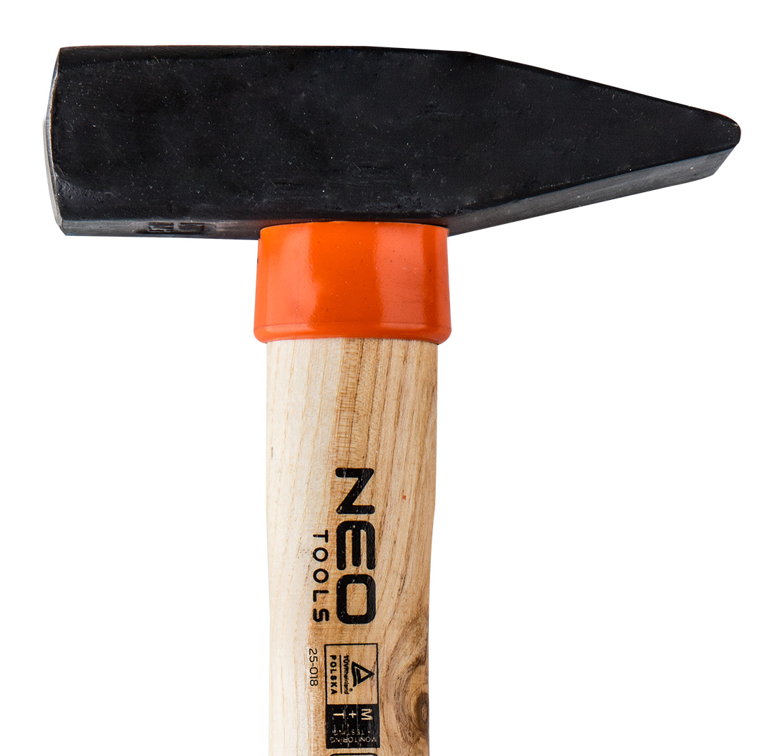 Neo engineer's plaktukas su medine rankena 800g 345mm 25-018