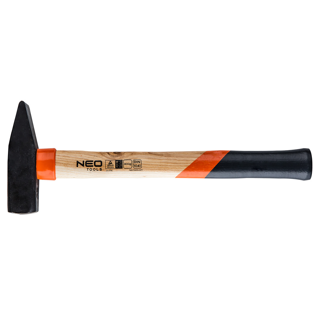 Neo engineer's plaktukas su medine rankena 800g 345mm 25-018