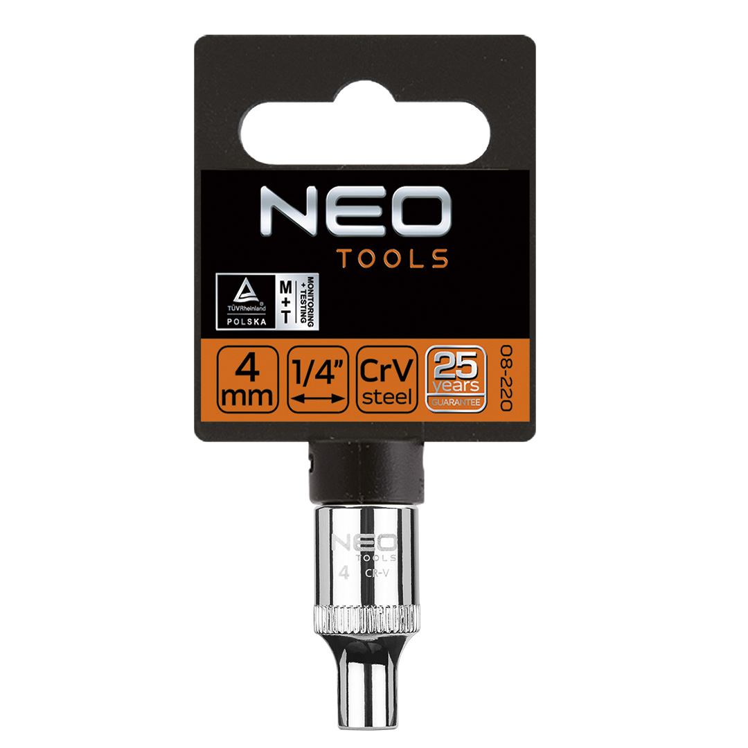Šešiakampė galvutė neo 1/4