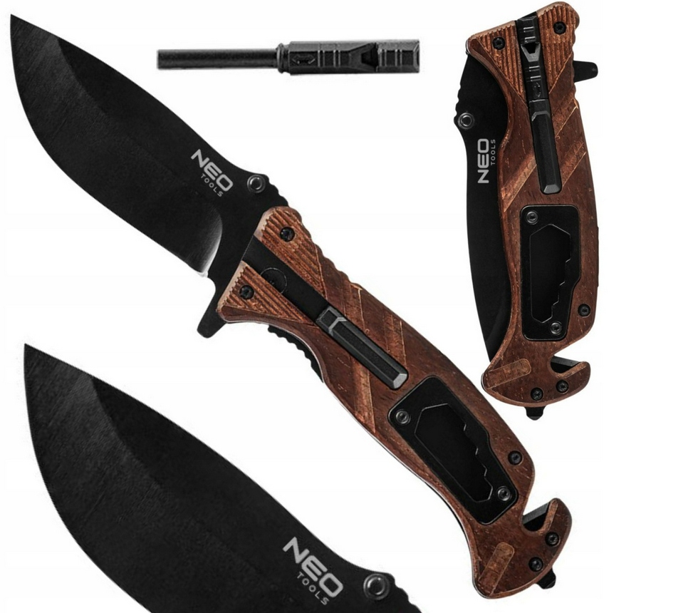 Sulankstomas peilis Neo Tools, nerūdijantis plienas, 220 mm