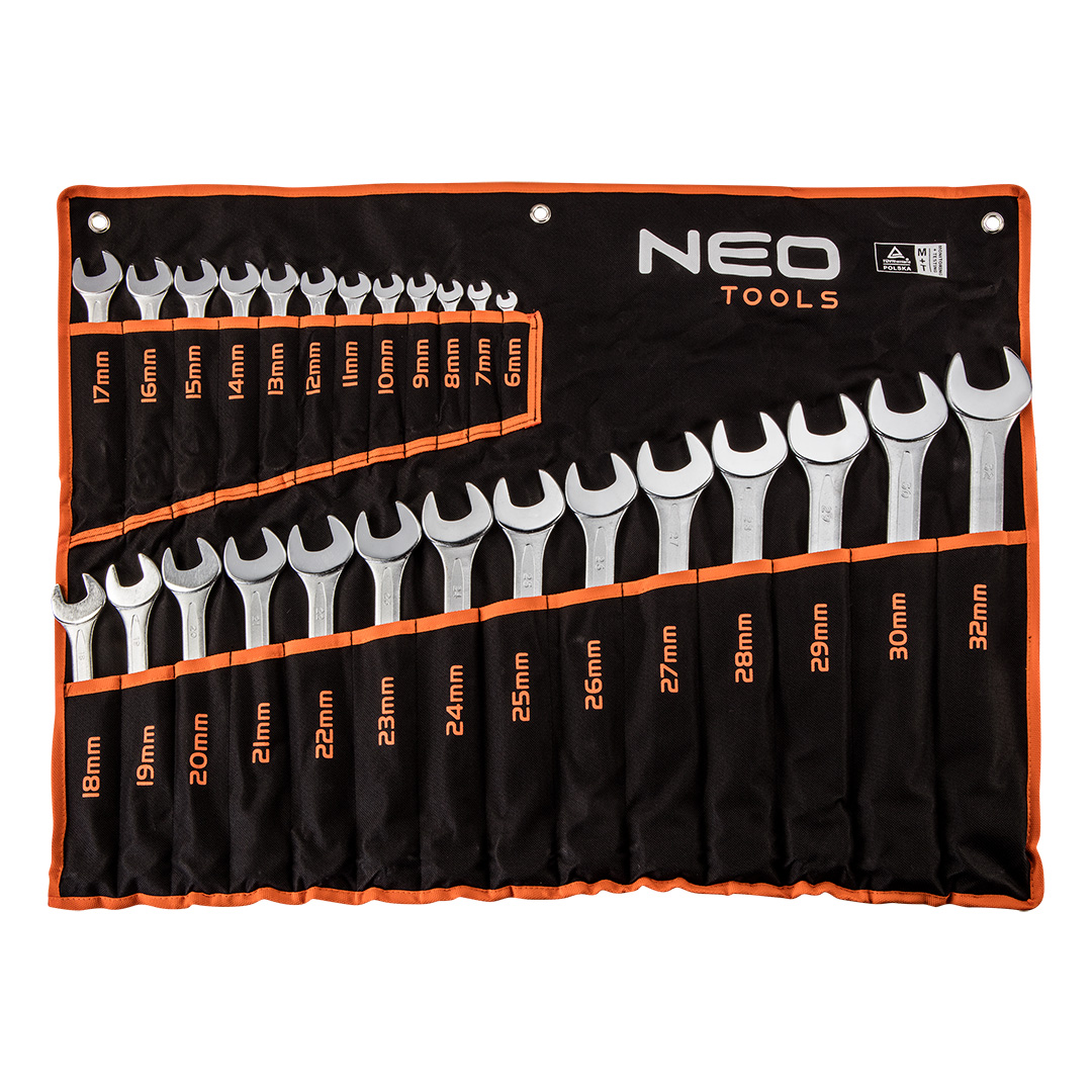 Veržliarakčių rinkinys neo, 6-32mm, 26 vnt