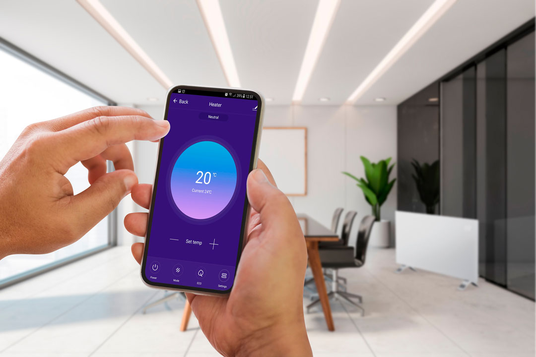 Elektrinis konvektorinis šildytuvas NEO TOOLS WIFI 90-094, 1500W