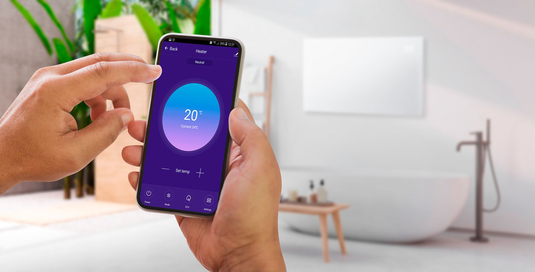 Elektrinis konvektorinis šildytuvas NEO TOOLS WIFI 90-094, 1500W