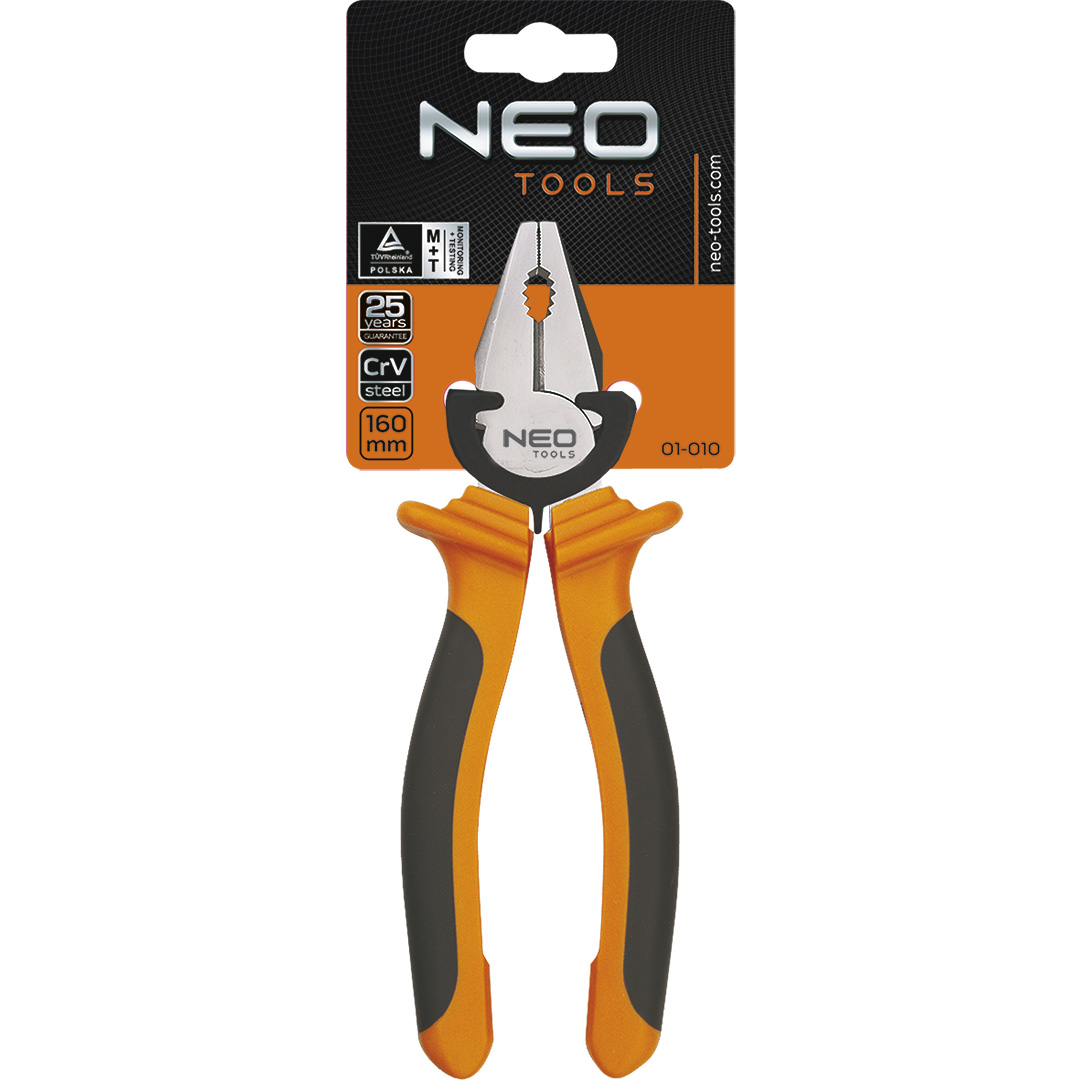 Universalios replės neo tools, 160 mm