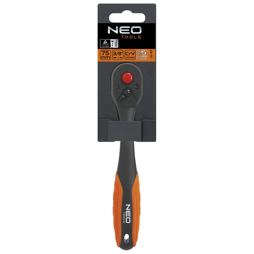 Narre 3/8 72h 200 mm crmo plienas, din3122