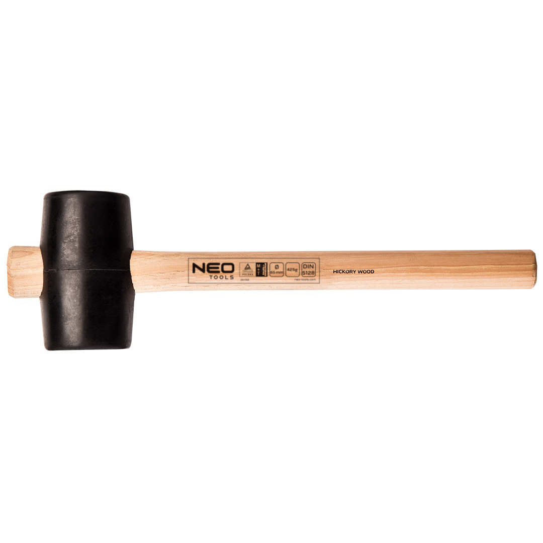 Neo guminis plaktukas su medine rankena 425g 340mm 25-052