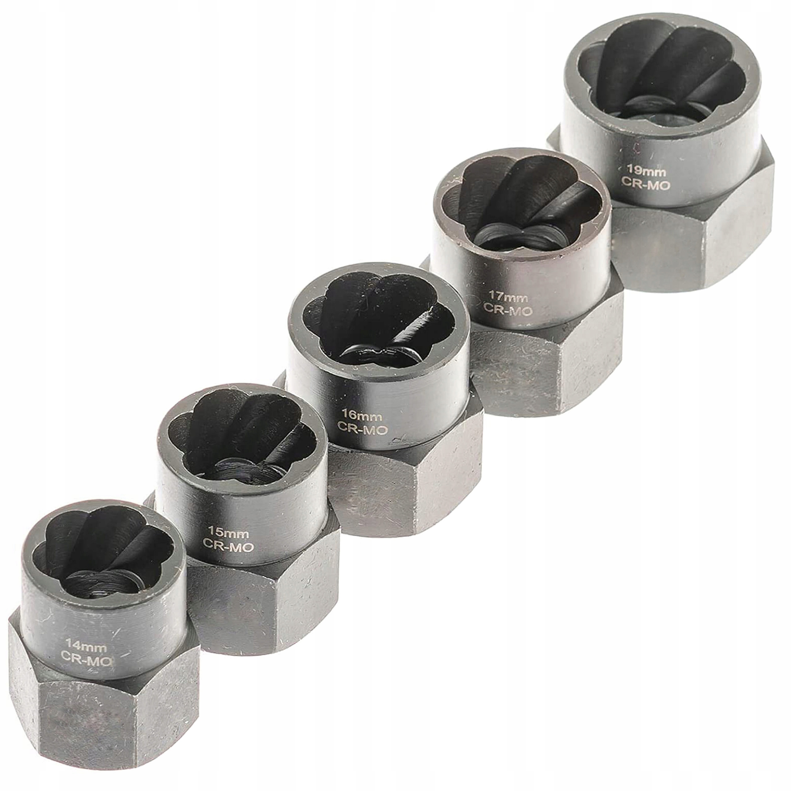 Smūginių galvučių rinkinys 9-19 mm