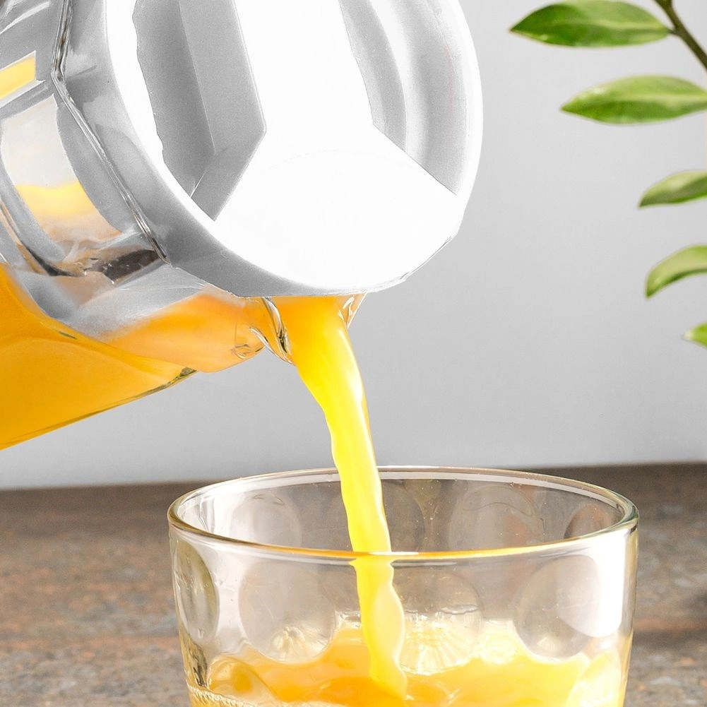 Stiklinis ąsotis vilde su dangteliu 1,5 l