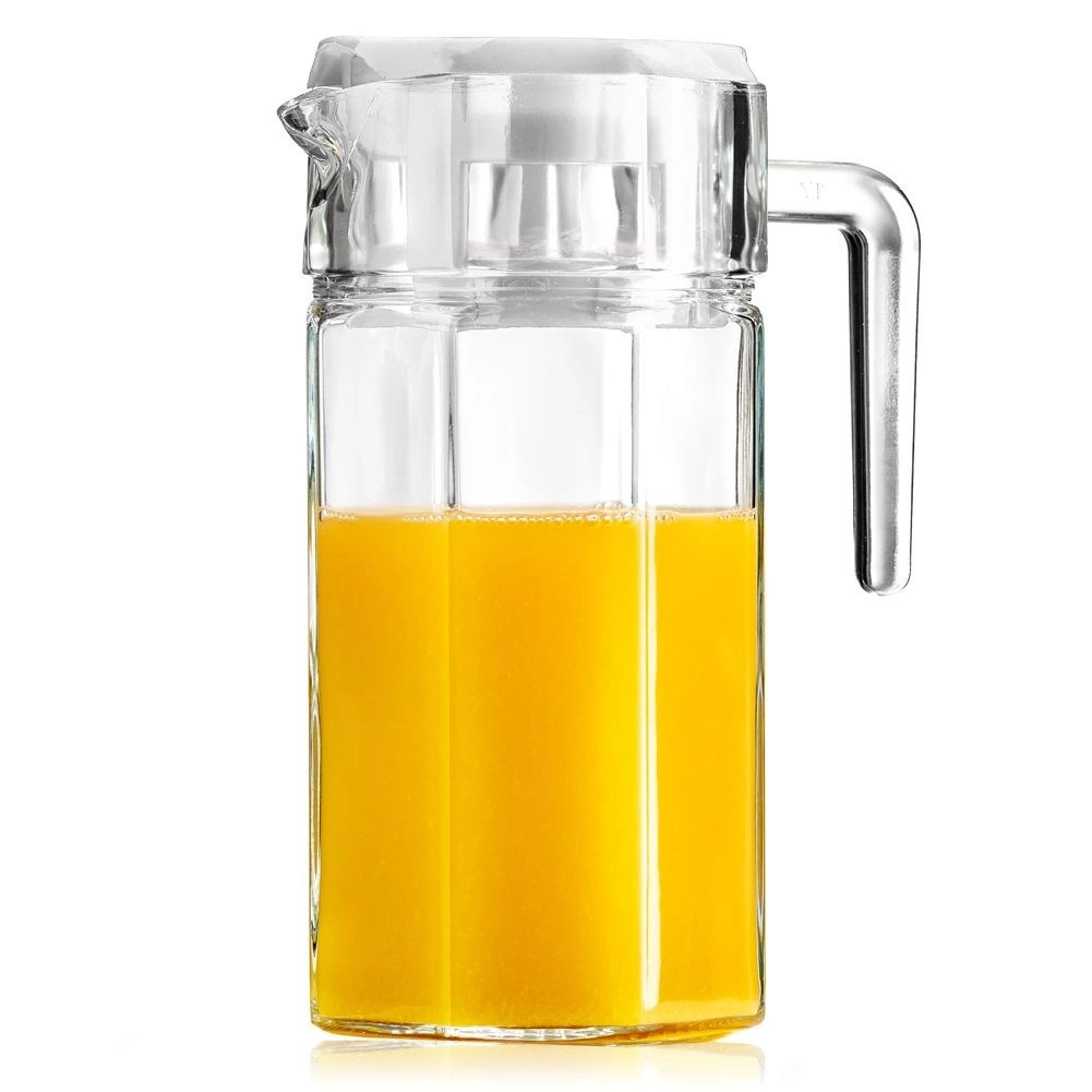 Stiklinis ąsotis vilde su dangteliu 1,5 l