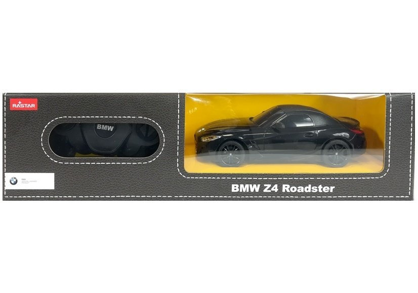 Nuotoliniu būdu valdomas automobilis bmw z4 roadster rastar 1:24, juodas