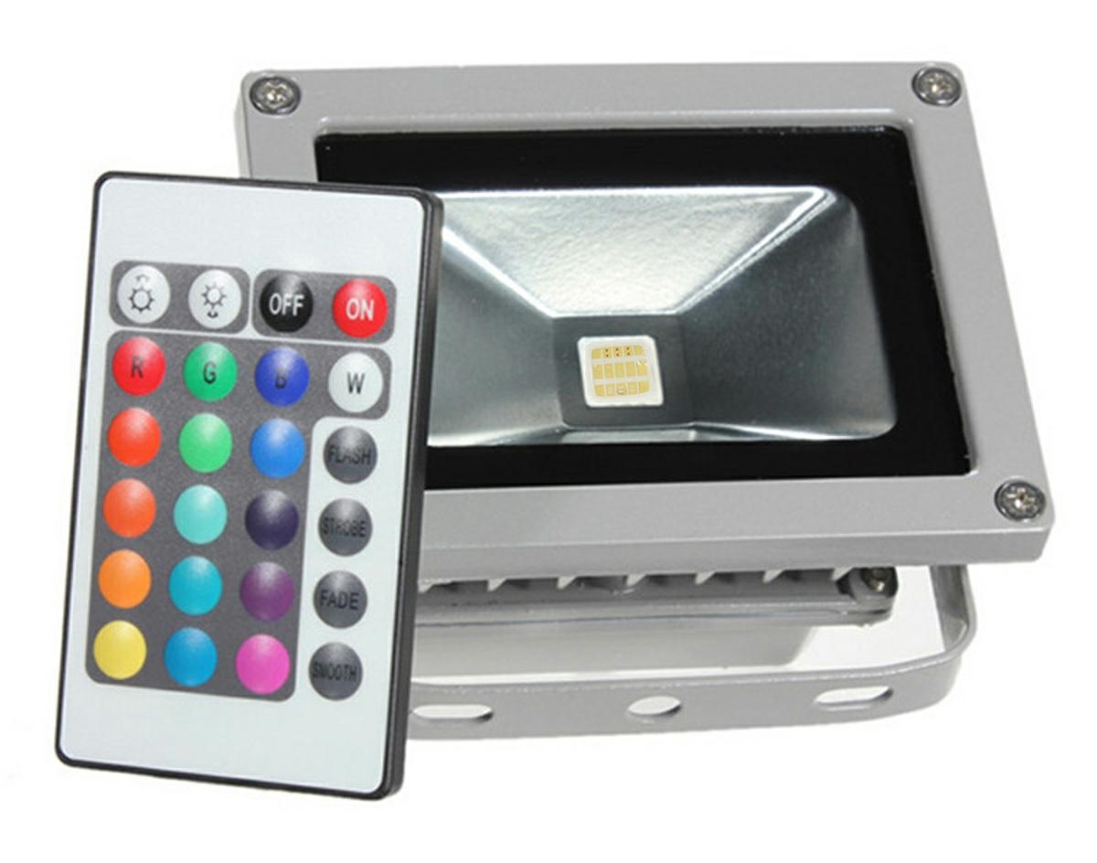 Led šviestuvas rgb epistar 9,6w, ip65
