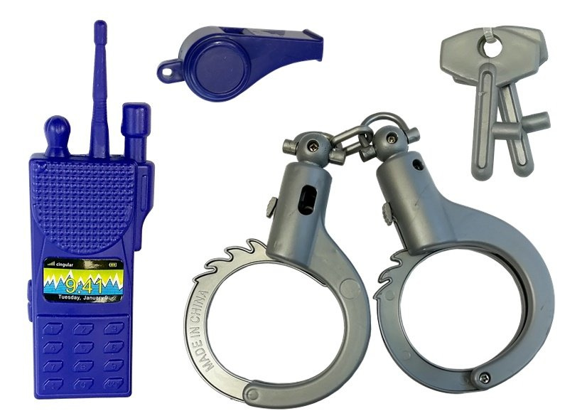 Didelis policijos žaidimų rinkinys su automatu m4