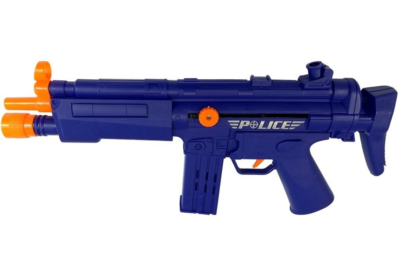 Didelis policijos žaidimų rinkinys su automatu m4
