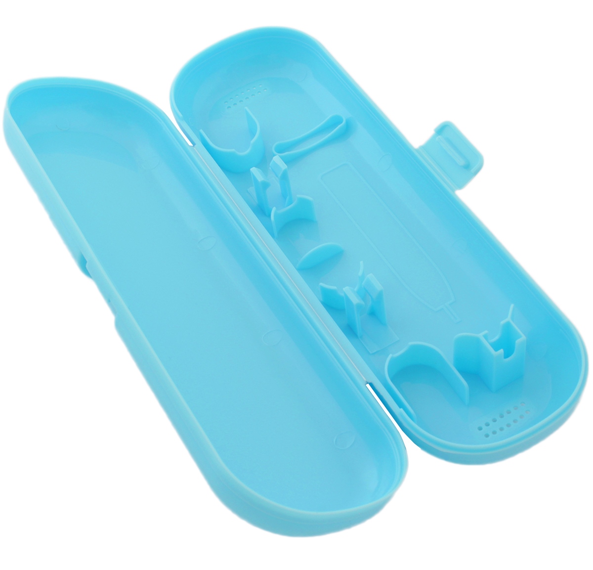 Dėklas dantų šepetėliui oral-b, mėlynas, 22x7x4,5 cm