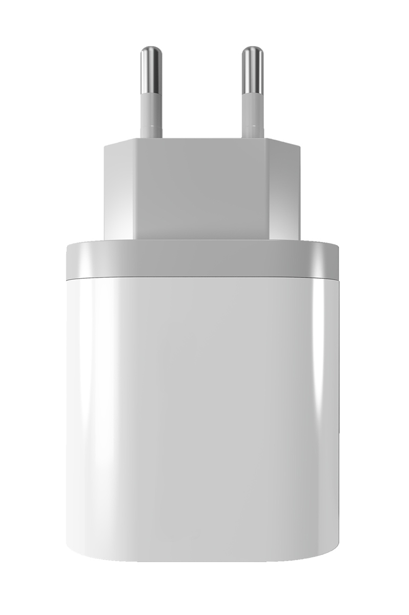 Tinklo laidas tinklo įkroviklis. usb, greitas, 18w baltas