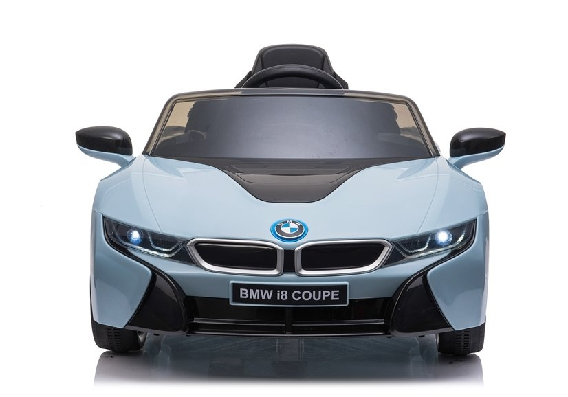 Vienvietis vaikiškas elektromobilis bmw i8 je1001, mėlynas