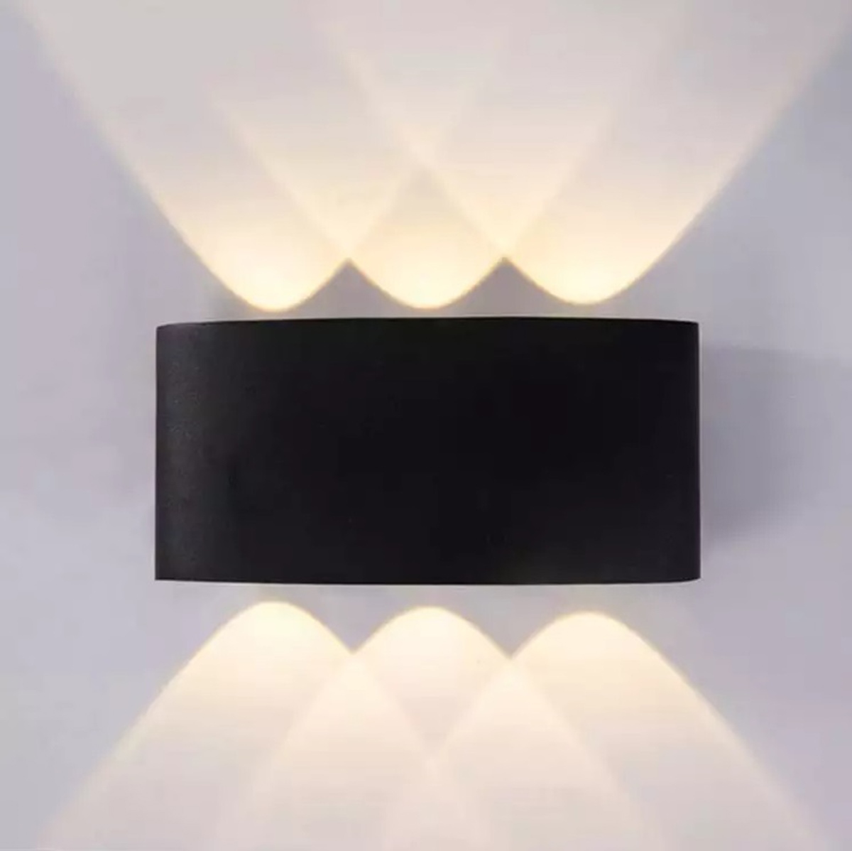 Lempa led 6w juodas