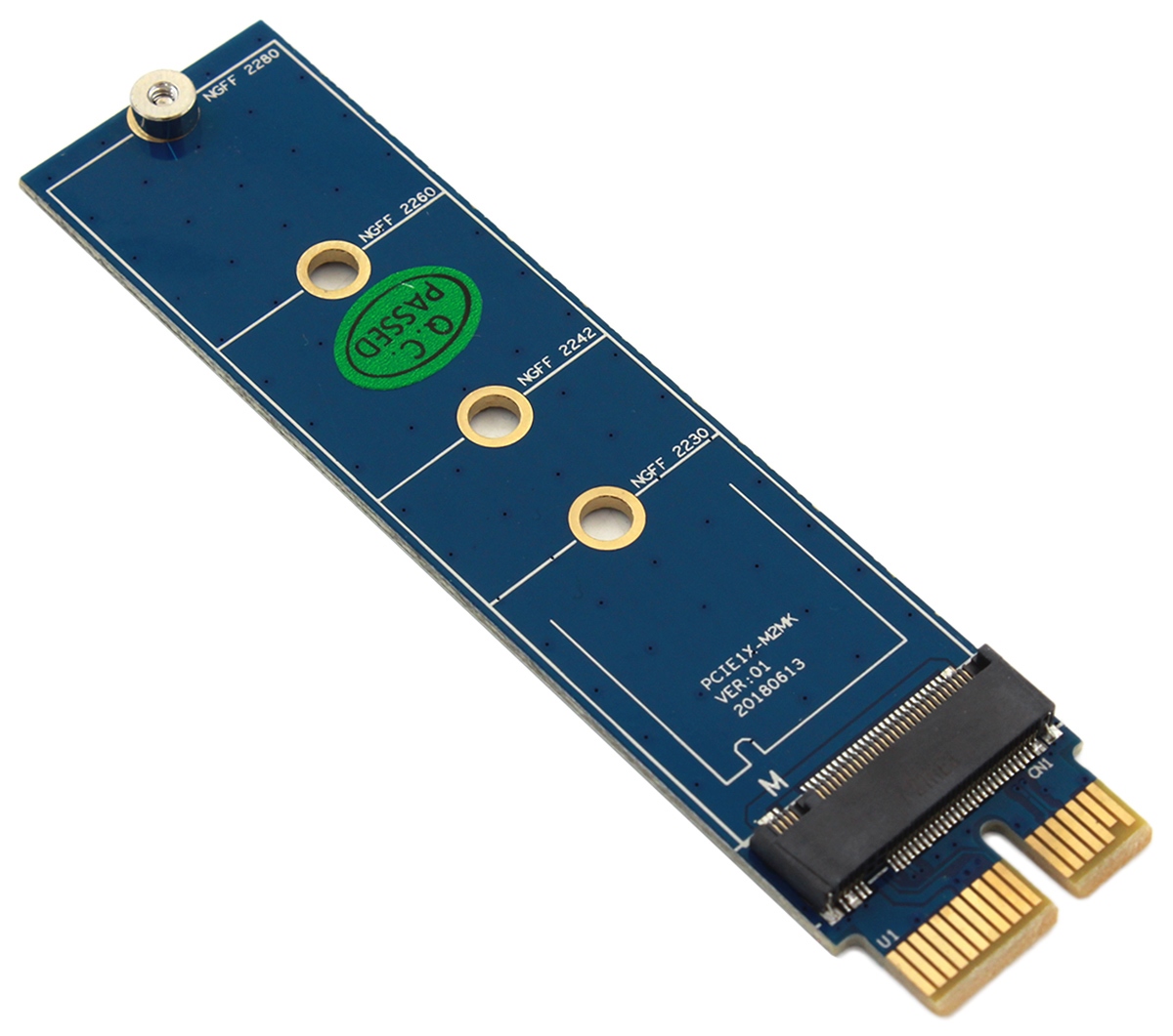 Adapteris m.2 nvme pci-e ak249a