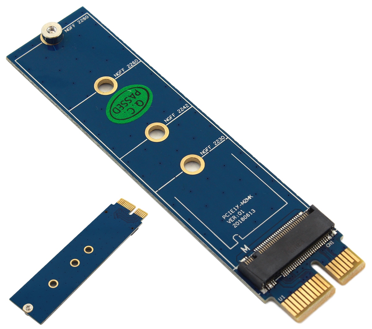 Adapteris m.2 nvme pci-e ak249a