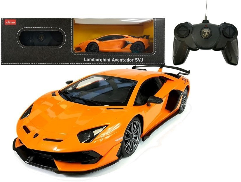 Nuotoliniu būdu valdomas automobilis lamborghini aventador rastar 1:24