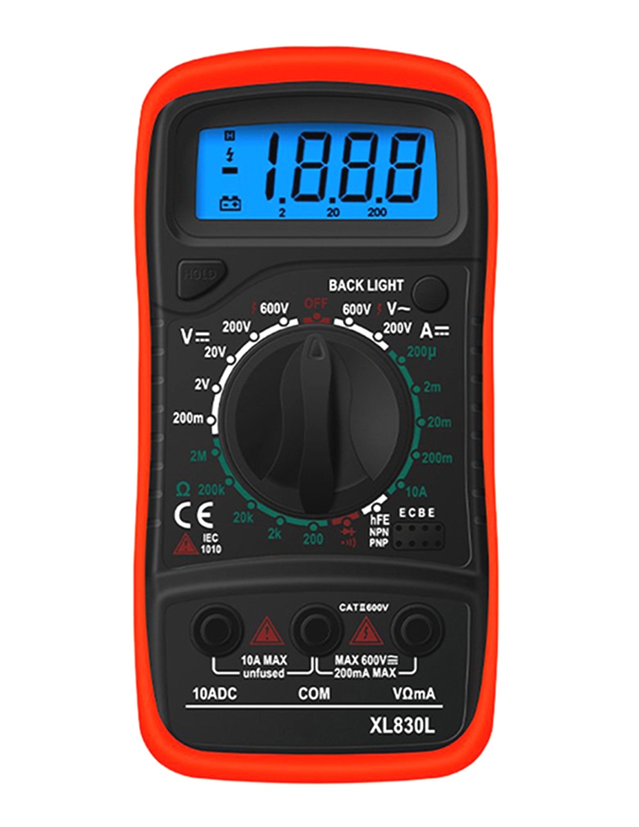 Multimetras xl830l
