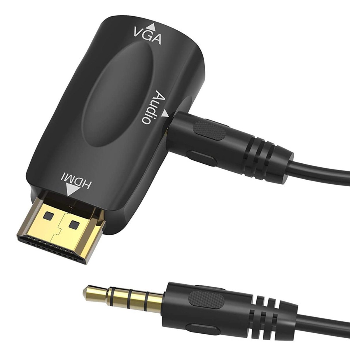 Adapteris hdmi į vga su garso išvestimi