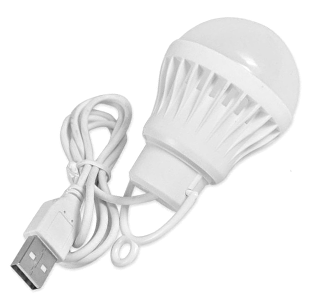 Led stovyklavimo lempa su usb kabeliu