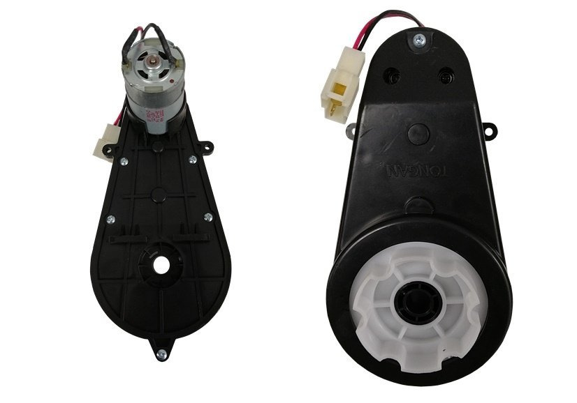 12V 12000 RPM variklis su pavarų dėže vaikų elektromobiliams