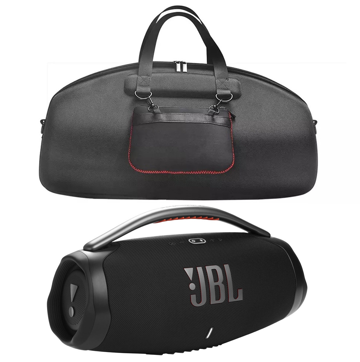 Dėklas jbl boombox 3 garsiakalbiui, 52x19x28 cm, juodas
