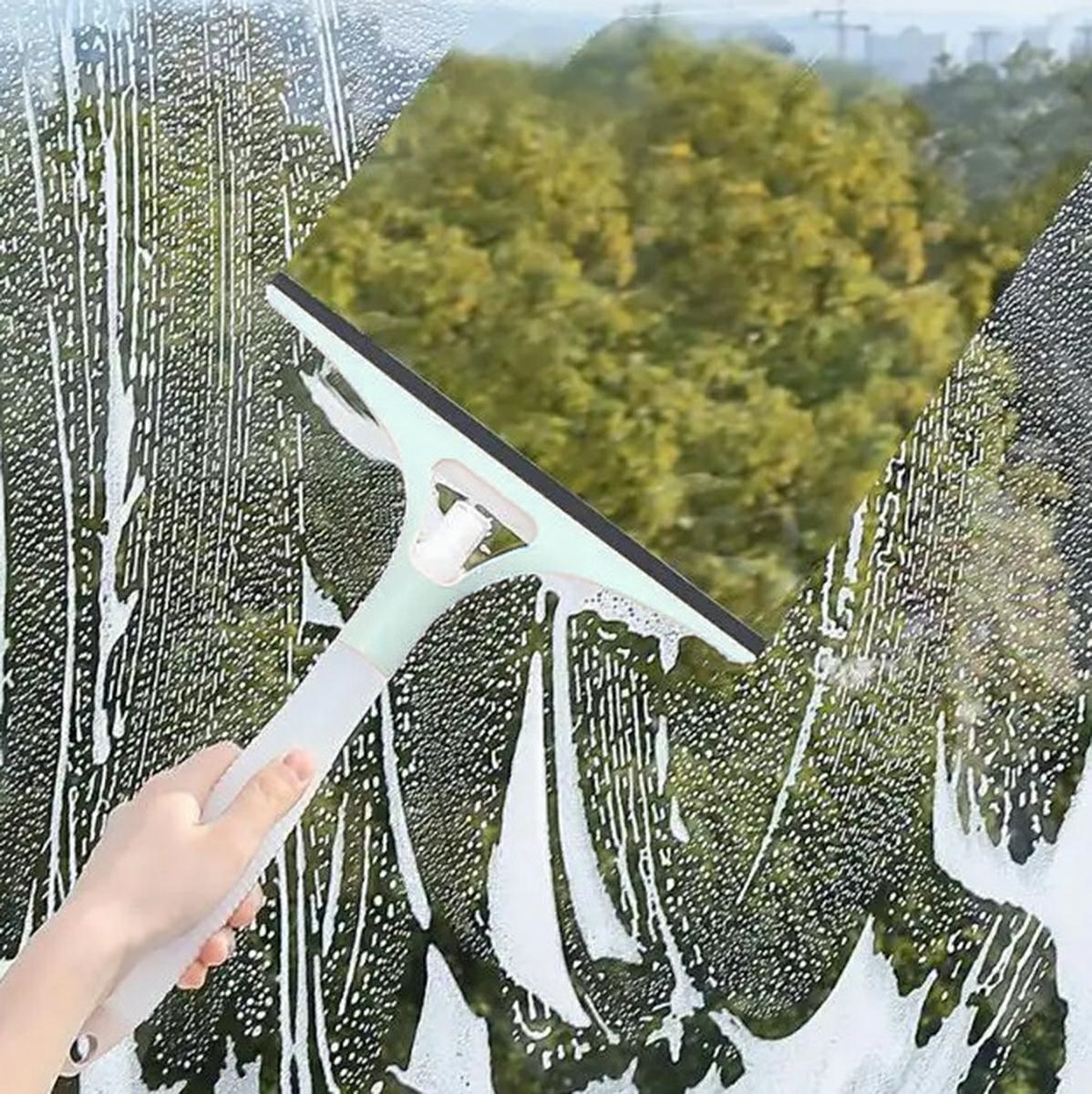 Langų valytuvas su purkštuvu 31 cm